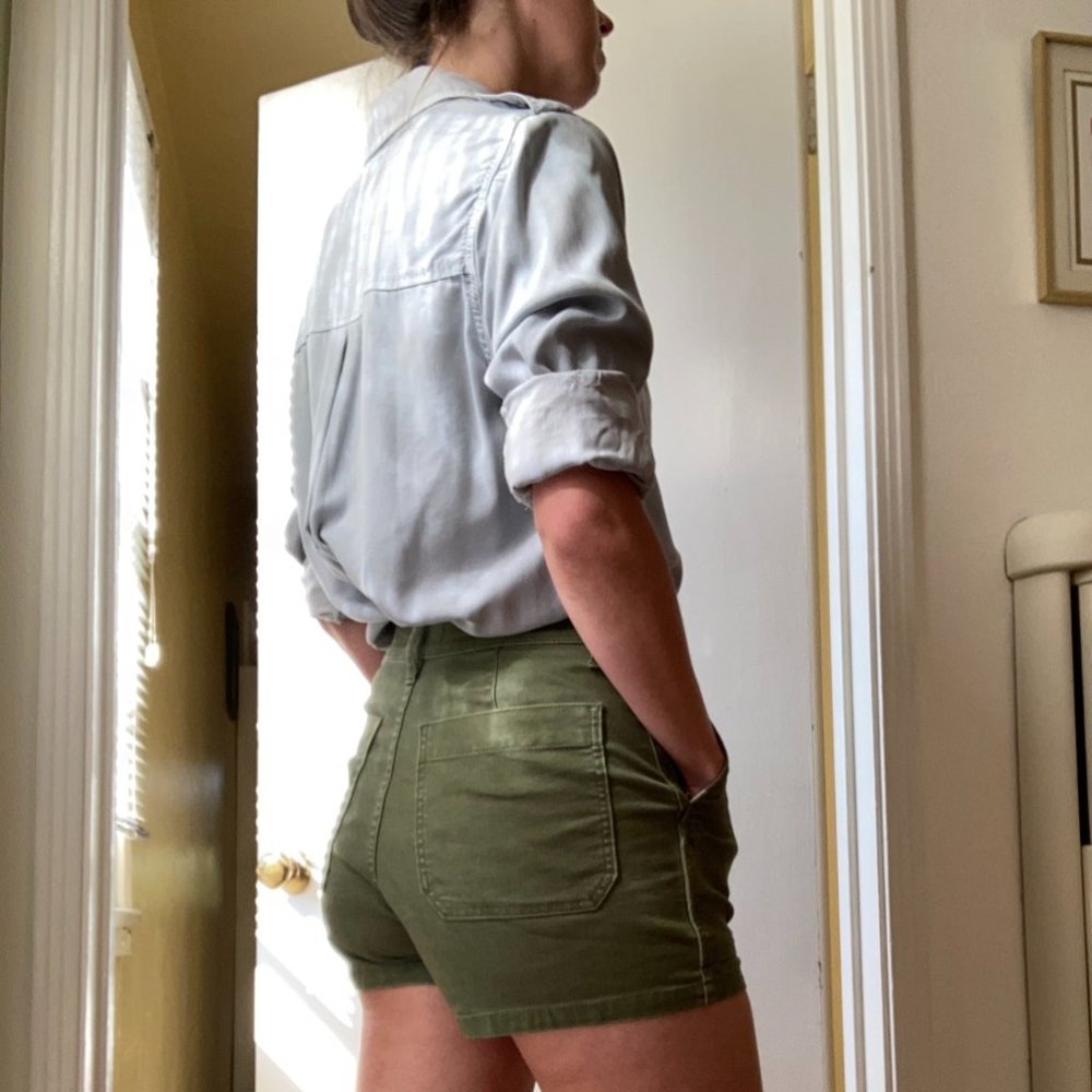 Small Holding Horses (Anthro) Snap Button Shirt